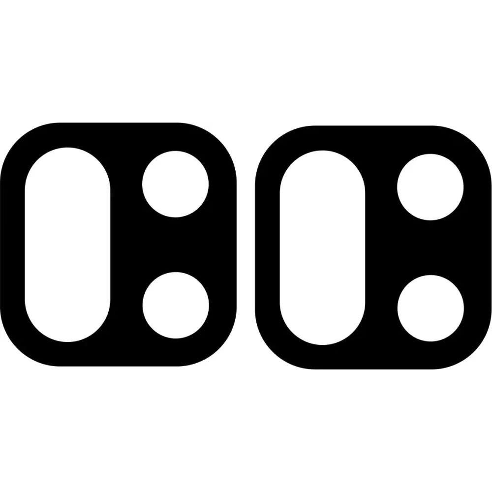 Szkło na aparat Bizon Glass Lens do OnePlus 15 [2 PACK]